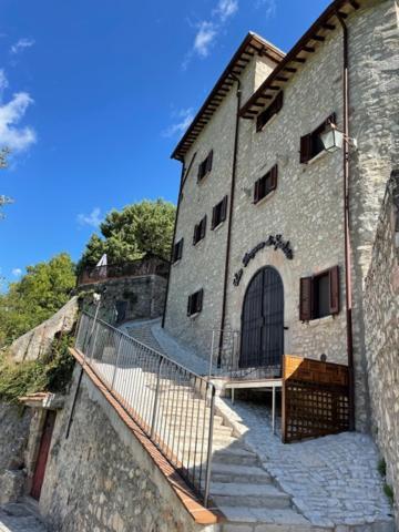 Villa Con Piscina "La Dogana Di Spoleto " Sant'Anatolia di Narco Ngoại thất bức ảnh